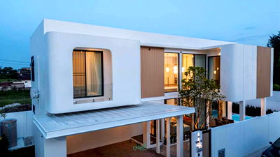 เช่าบ้านเดี่ยว เชียงใหม่ : ให้เช่า  Pool Villa #สันผักหวาน  ค่าเช่ารายเดือนสัญญา1ปี  75,000฿/เดือน  