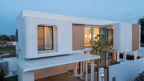 ให้เช่า  Pool Villa #สันผักหวาน  ค่าเช่ารายเดือนสัญญา1ปี  75,000฿/เดือน  