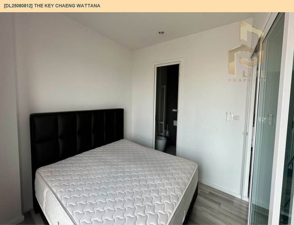 picture DL25080812 Condo for rent, The Key Chaeng Wattana near -, ready to move in, call urgently 0656133286 LineID @655ebbvc - 5/14