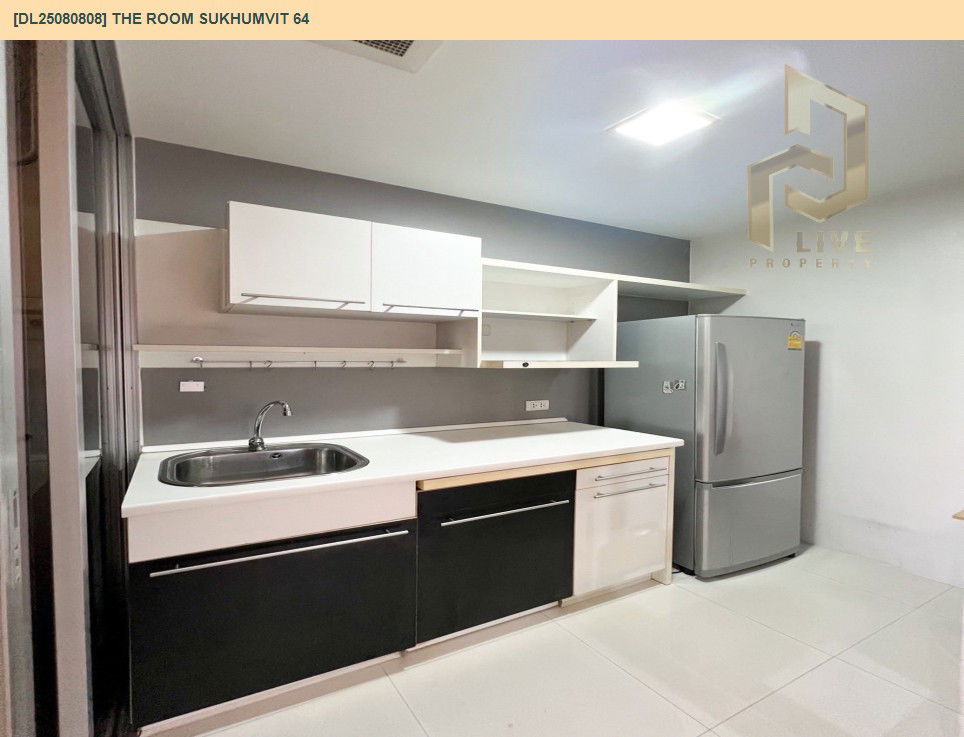 รูป DL25080808 ให้เช่าคอนโด เดอะ รูม สุขุมวิท 64 (The Room Sukhumvit 64) ใกล้ BTS ปุณณวิธี พร้อมเข้าอยู่ โทรด่วน 0638692663 LineID @655ebbvc - รูปที่ 8/10