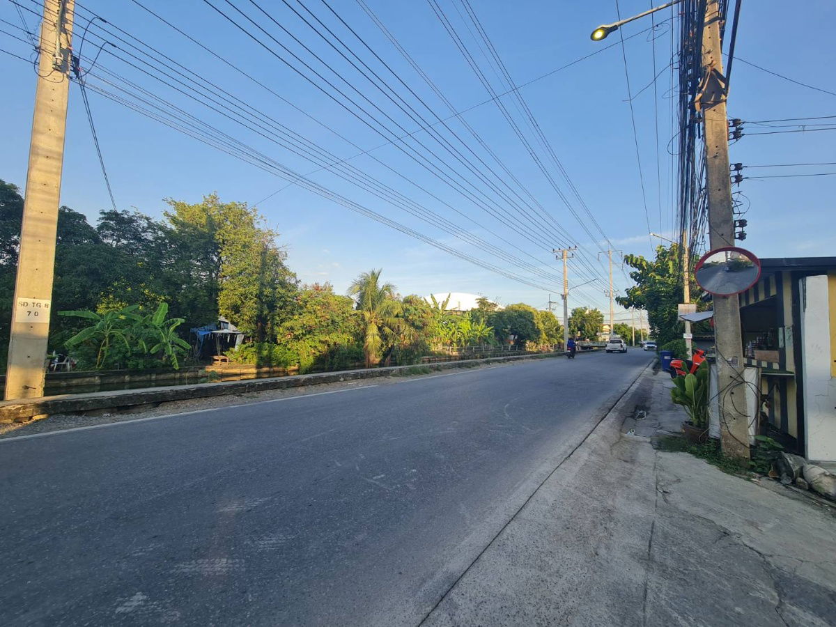 รูป ขายที่ดิน 1-2-0 ไร่ ผังเมืองสีชมพู ใกล้ตลาดโพธิ์แจ้ เมืองสมุทรสาคร เหมาะสร้างโกดัง-ออฟฟิศ-อพาร์ตเม้นท์ - รูปที่ 2/8