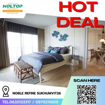 #R5977 🎉 260868 Condo for rent  Noble Refine Sukhumvit26 