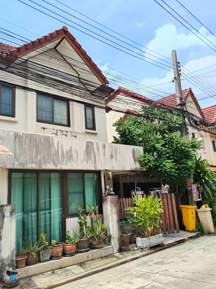 รูป ขายบ้าน ตำบลบางเลน อำเภอบางใหญ่ นนทบุรี ทำเลสะดวกสบาย ใกล้ ตลาดเจ้าพระยา ของกินเยอะมาก - รูปที่ 1/6