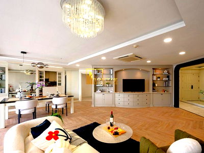 คอนโด BTS ทองหล่อ : Waterford Park | Beautifully Renovated 3 Bed Condo For Sale - BR4016CD