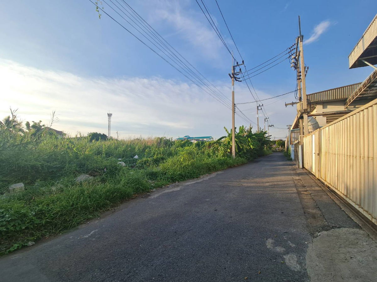 รูป ขายที่ดิน 1-2-0 ไร่ ผังเมืองสีชมพู ใกล้ตลาดโพธิ์แจ้ เมืองสมุทรสาคร เหมาะสร้างโกดัง-ออฟฟิศ-อพาร์ตเม้นท์ - รูปที่ 1/8