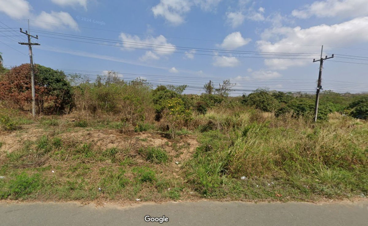 รูป  ที่ดิน 7 ไร่กว่า ติดถนน 4 เลน(3193) ใกล้อบต.โป่งน้ำร้อนเพียง 900 ม. จันทบุรี ราคาไร่ละ 1.2 ล้านบาท - รูปที่ 4/8