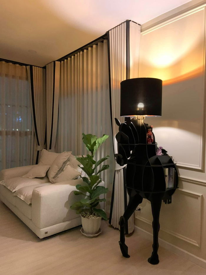 picture For rent: 2-story townhome, Anasiri Ramkhamhaeng, 2 bedrooms, 3 bathrooms, fully furnished, 65K/month, selling for 6.59M. ID: @951qfbfi - 15/18