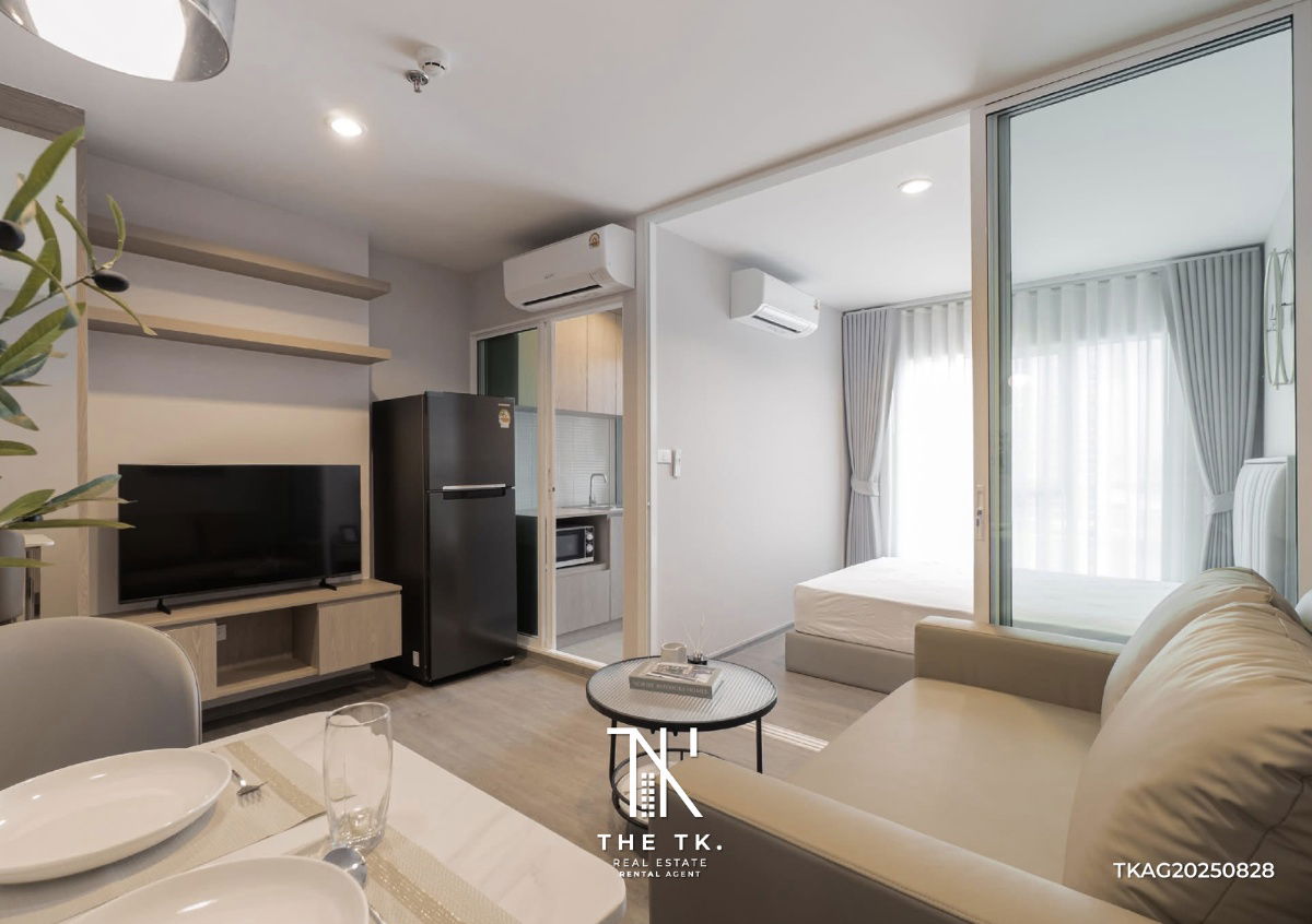 รูป ให้เช่าคอนโด Regent Home Bangna ขนาด 28 ตร.ม. 1 ห้องนอน 1 ห้องน้ำ ใกล้ BTS บางนา | ติดต่อคุณทีเค Line ID @637ilhsj - รูปที่ 2/15
