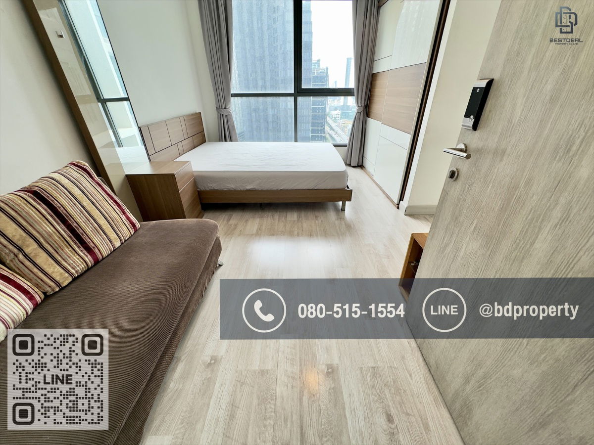 รูป Bestdeal ให้เช่า ด่วน!!!ราคา 13,000/เดือนเท่านั้น Studio 22ตรม. เฟอร์นิเจอร์และเครื่องใช้ไฟฟ้าครบ “IDEO MOBI RAMA 9” ใกล้MRT และ เซ็นทรัลพระราม 9  - รูปที่ 1/9