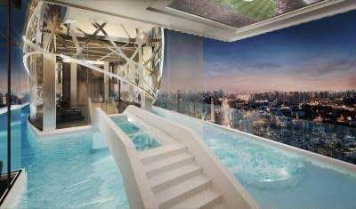 picture Airport link ramkhamhaeng 300 m. Price  14,500 Baht Condo THE TREE Pattanakarn - Ekkamai ( Rental ) - 9/10