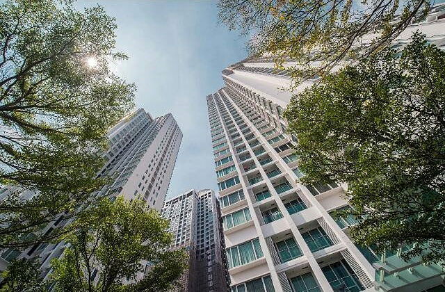 picture TA6329📲LineID @556ryccg🏢2 Bedroom 57 sqm Floor 10 TowerB Fully furnished T.C. Green Rama9 near Rama 9 road Chaturathit road(RCA) Expressway - 9/9