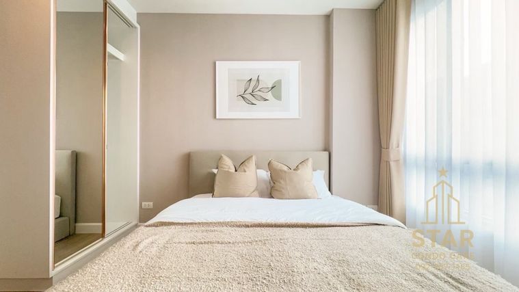 ให้เช่า** คอนโด Metro Luxe Riverfront ขนาด 30 ตึก D ชั้น 2เครื่องใช้ไฟฟ้าครบ พร้อมอยู่  line:Rangsima07