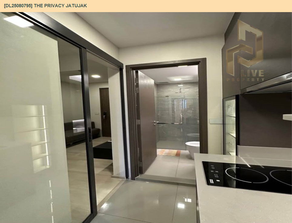 picture DL25080795 Condo for rent, The Privacy Jatujak near MRT พหลโยธิน, ready to move in, call urgently 0656133286 LineID @655ebbvc - 8/9