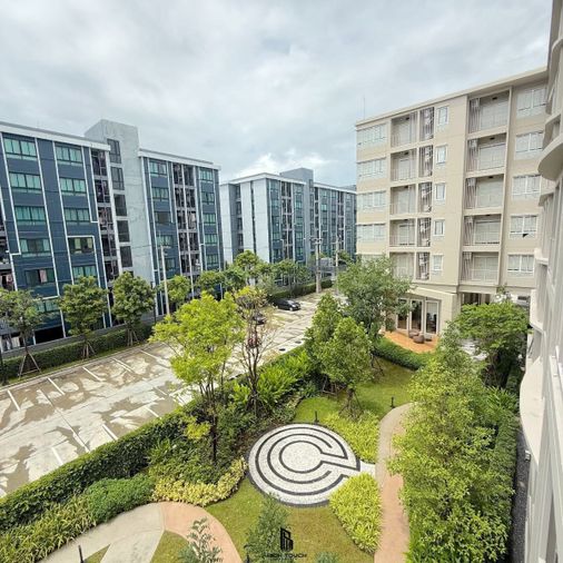 Dcondo sand Hatyai ให้เช่า ตึกเอ ชั้น4 วิวสวน ไทป์ 33ตร.ม