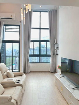 🎉 ให้เช่าคอนโด ไอดีโอ พระราม 9 - อโศก อาคาร 1 ชั้น 35 Duplex ขนาด 35 ตรม ใกล้ MRT พระราม 9