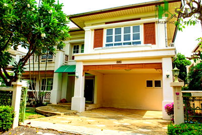 บ้านเดี่ยวให้เช่า : ให้เช่าบ้านเดี่ยว หมู่บ้านเพอร์เฟคเพลส รามคำแหง 164 ใกล้โรงเรียนร่วมฤดี ( SPSEVE1212 )