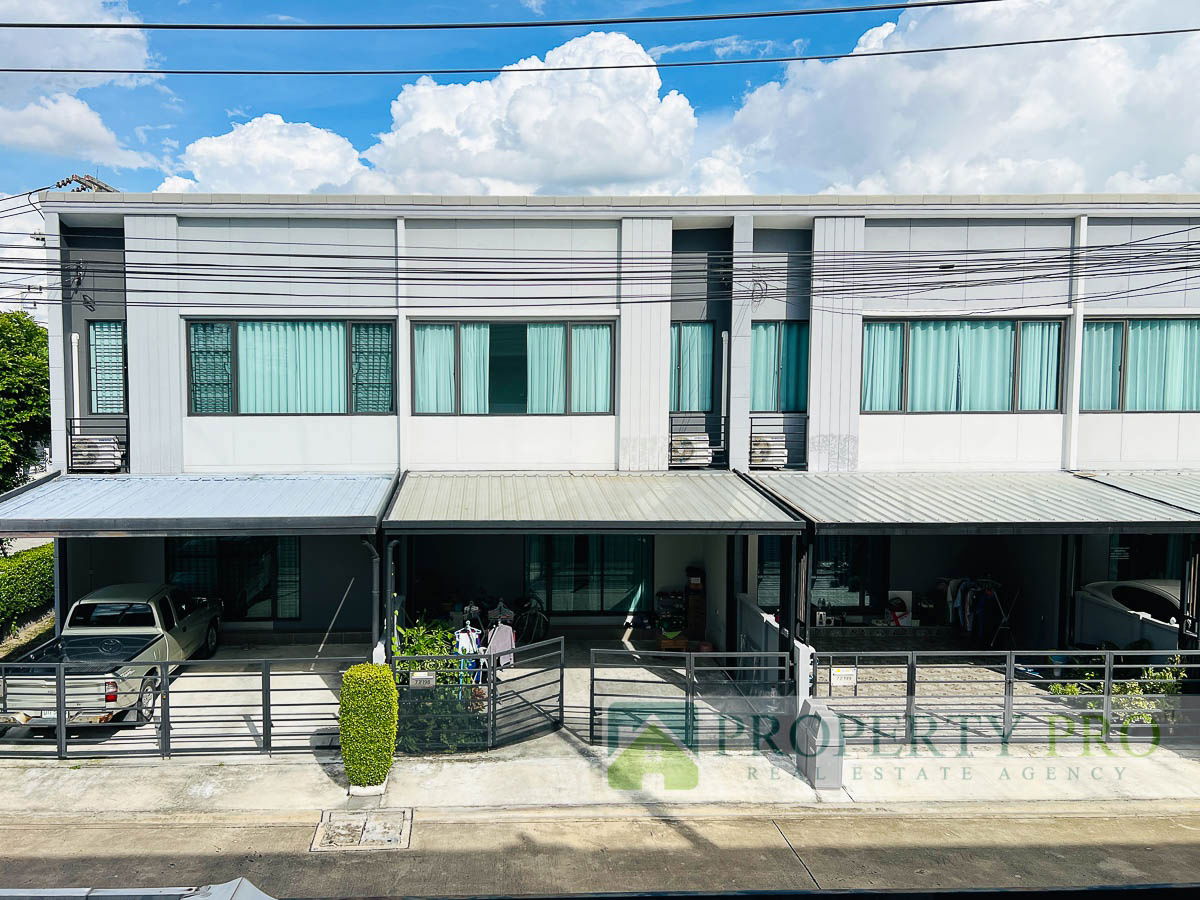 รูป ขาย บ้าน Pleno ติวานนท์ ทาวน์โฮม 2 ชั้น 3 ห้องนอน 18 ตรว 106 ตรม ใกล้ บางกะดี รังสิต ศรีสมาน ดอนเมือง : EL25S-009 - รูปที่ 13/17