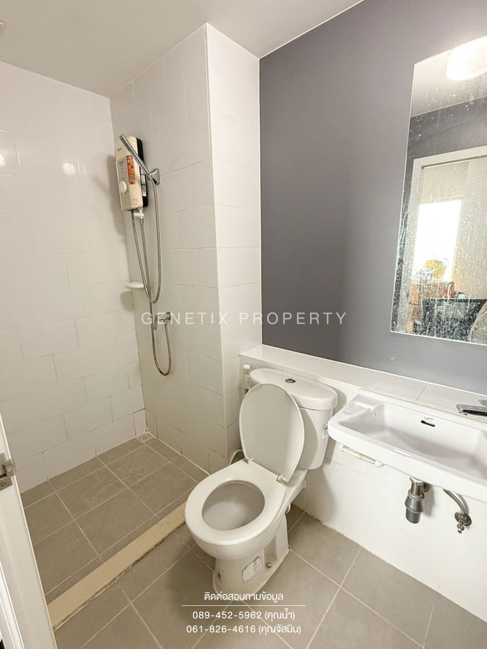 picture Condo for rent, plum park 22 sqm. Fully furnished 7,000 THB / month - 9/9