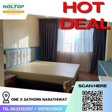#R5975 🎉 260868 ให้เช่าคอนโด Condo One X Sathorn Narathiwat