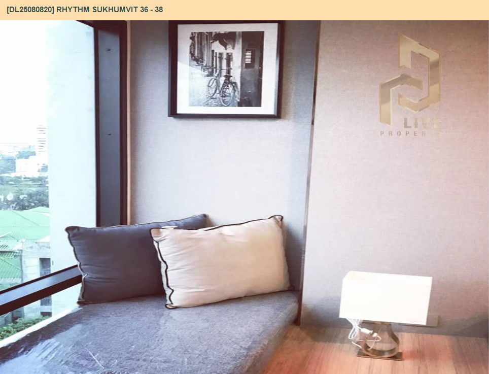 picture DL25080820 Condo for rent, Rhythm Sukhumvit 36 - 38 near BTS Thong Lo, ready to move in, call urgently 0656133286 LineID @534wlwof - 2/13