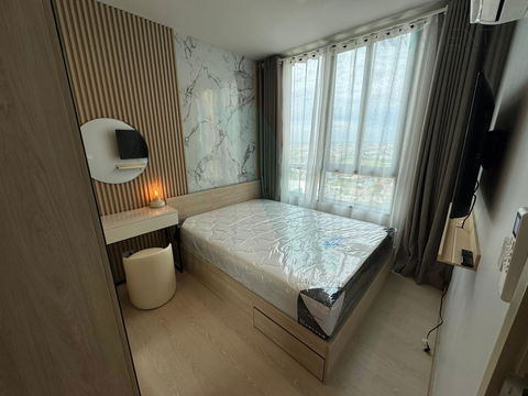 For Rent Condo NUE MEGA PLUS BANGNA Building 1, Floor 34,2 bed room, Room size 32 sqm