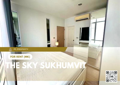 คอนโดให้เช่า : ให้เช่า ✨ The Sky Sukhumvit  ✨ ใกล้ BTS อุดมสุข เฟอร์นิเจอร์ และ เครื่องใช้ไฟฟ้าครบ 