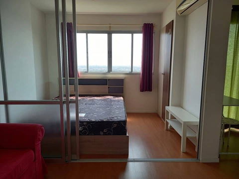 ปล่อยเช่า condo lumpini mega city bangna ตึก E ชั้น 18 size 23 6,000บาท/เดือน 
