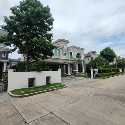 4-bed house for sale, 345 sqm, 115.3 sq wah, Two Grande Monaco Bangna-Wongwaen