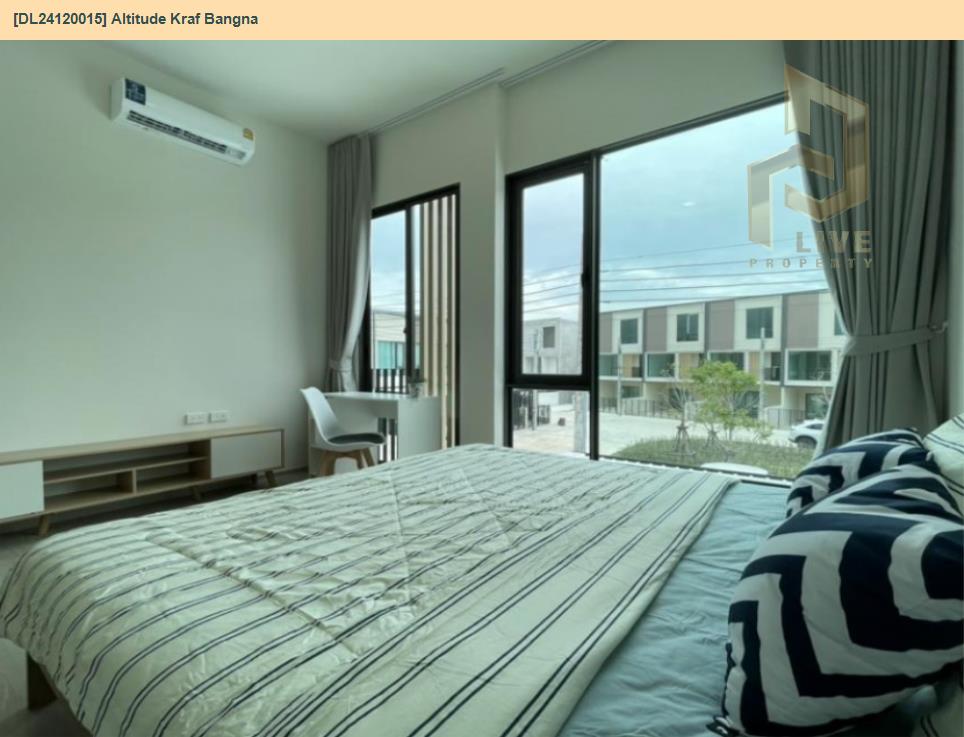 picture DL24120015 Condo for rent, Altitude Kraf Bangna near BTS Bang Na, ready to move in, call urgently 0656133286 LineID @655ebbvc - 4/9
