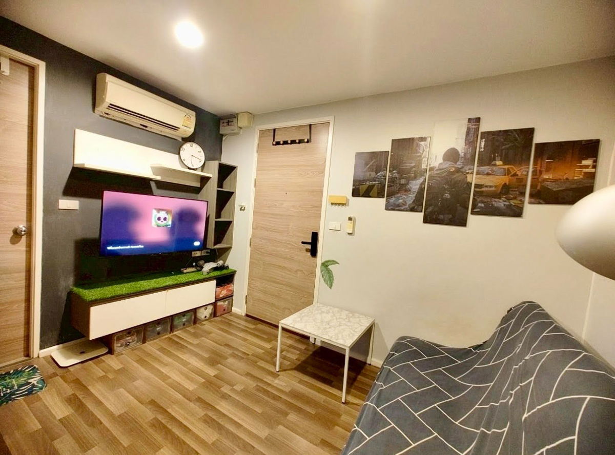 รูป code : B202 ให้เช่าคอนโด ลิฟวิ่งเนสท์ รามคำแหง (Living Nest Ramkhamhaeng) | ชั้น 2 ตึก C ห้องตกแต่งครบ ใกล้ MRT แยกลำสาลี เดินทางสะดวก - รูปที่ 3/8