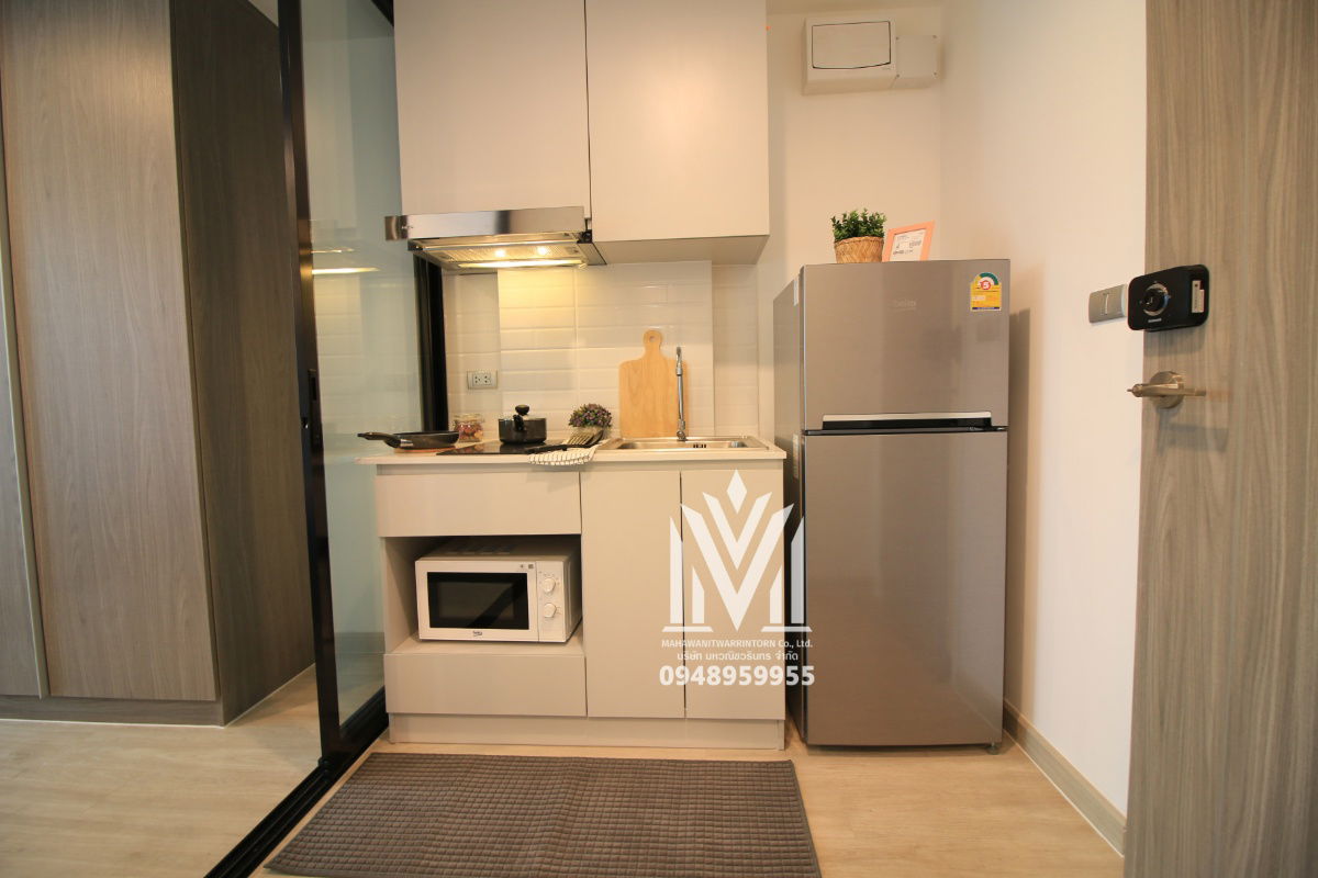 รูป ให้เช่า The Matt Condo sukumvit 101/1 ค่าเช่า 8,000 บาท  ห้องพร้อมเข้าอยู่เลย   , ตึกทรูดิจิทัล  🚝 ใกล้รถไฟฟ้า BTS ปุณณวิถี  - รูปที่ 8/11