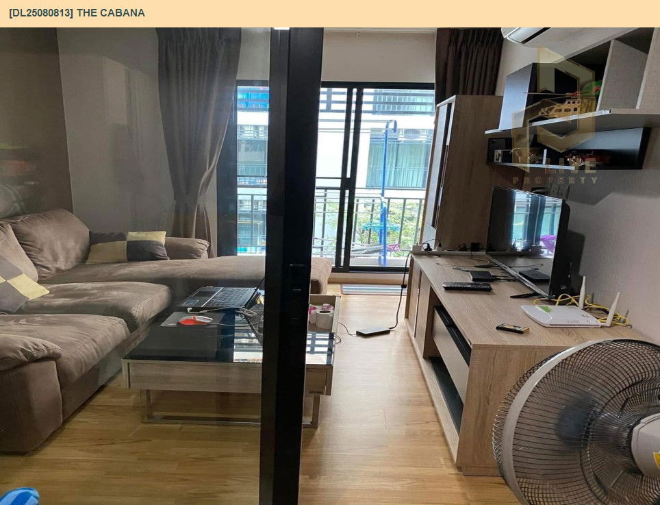picture DL25080813 Condo for rent, The Cabana near BTS Samrong, ready to move in, call urgently 0656133286 LineID @534wlwof - 2/8