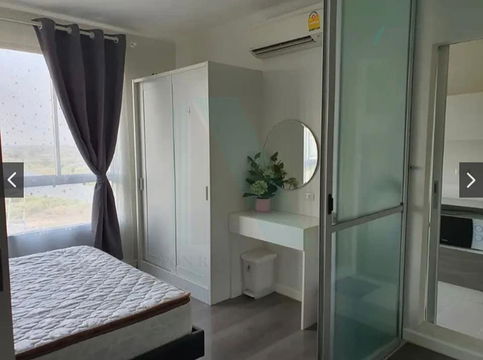 🔺 For Rent Condo DCONDO CAMPUS RESORT BANGNA Building C, Floor 8,1 bed room, Room size 30.00 sqm