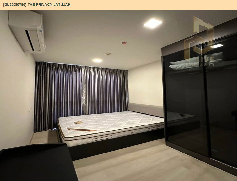 picture DL25080795 Condo for rent, The Privacy Jatujak near MRT พหลโยธิน, ready to move in, call urgently 0656133286 LineID @655ebbvc - 3/9