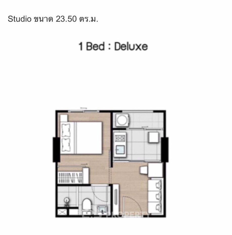 รูป คอนโด 1-ห้องนอน ที่ นอตติ้ง ฮิลล์ พหลฯ - เกษตร ใน อนุสาวรีย์ (ID 2085701) - รูปที่ 10/10