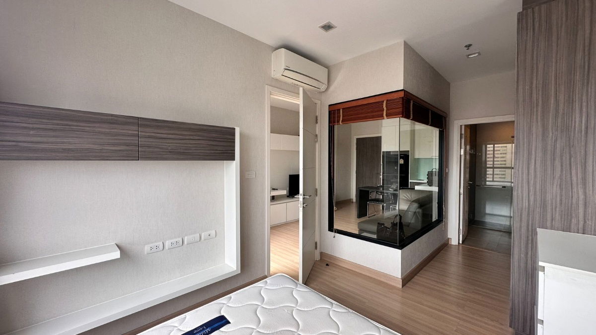 รูป Urbano Absolute | ให้เช่า 1 ห้องนอน สภาพดี ตกแต่งเรียบร้อย ชั้นสูงมาก วิวแม่น้ำ ราคาดี - รูปที่ 9/14