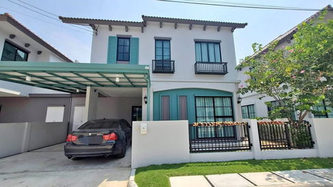 House for rent at Anasiri Ramkhamhaeng (Lat Krabang), 70,000 THB/month, Interested parties, please contact 089-4282491, or add us on Line at @rghome4u