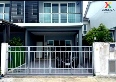 ขายทาวน์โฮม : ขายทาวน์เฮ้าส์/ทาวน์โฮม  โนโว วิลล์ พุทธสาคร สวนหลวง กระทุ่มแบน สมุทรสาคร CX-129016 ✅ ทักไลน์ @connexproperty ตอบทันที ทีมงานมืออาชีพ ✅ 