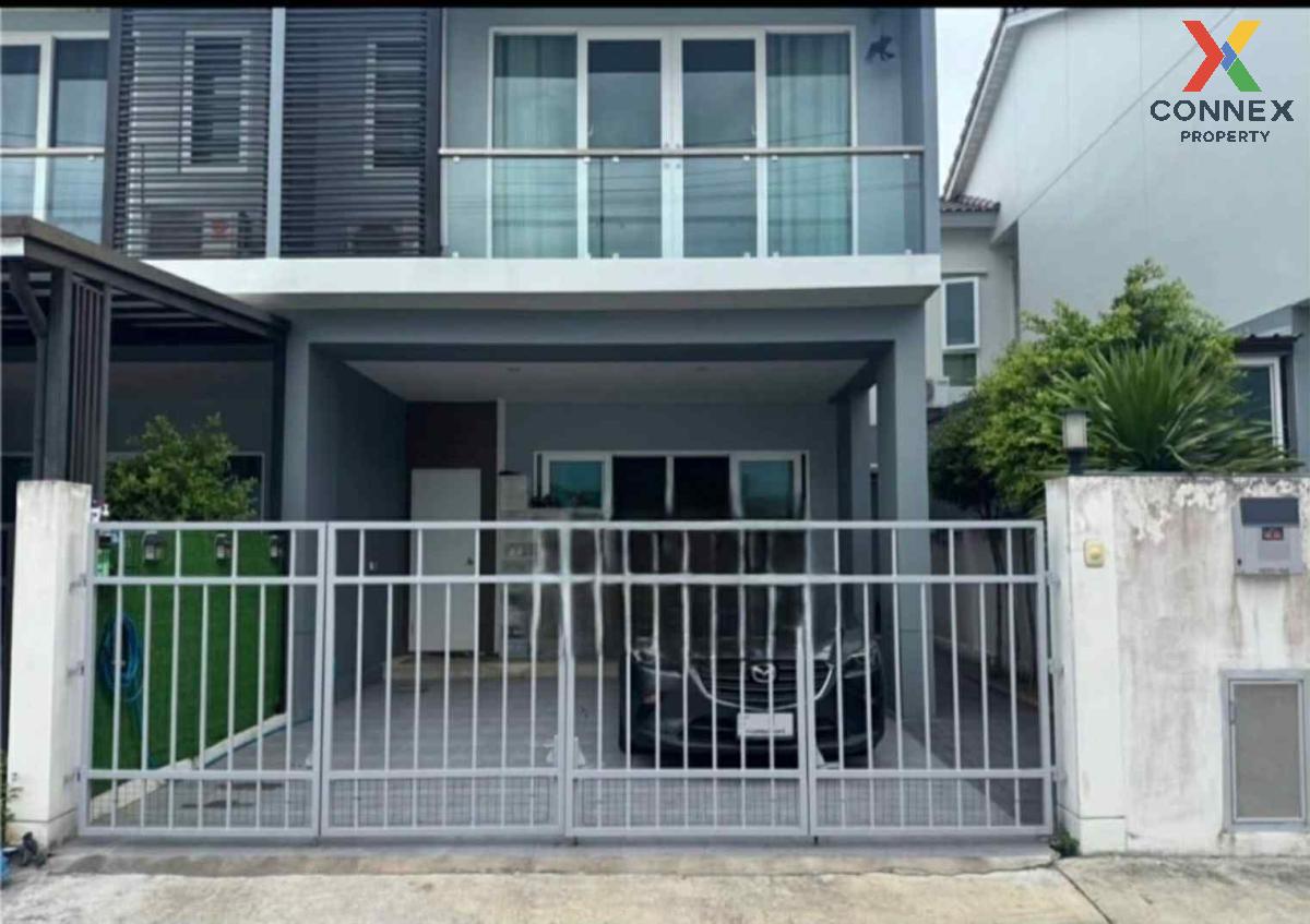 รูป ขายทาวน์เฮ้าส์/ทาวน์โฮม  โนโว วิลล์ พุทธสาคร สวนหลวง กระทุ่มแบน สมุทรสาคร CX-129016 ✅ ทักไลน์ @connexproperty ตอบทันที ทีมงานมืออาชีพ ✅  - รูปที่ 1/9