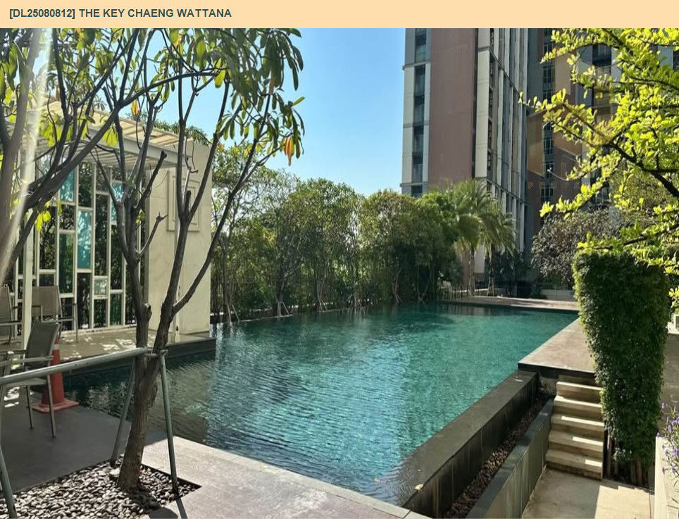 picture DL25080812 Condo for rent, The Key Chaeng Wattana near -, ready to move in, call urgently 0656133286 LineID @655ebbvc - 13/14