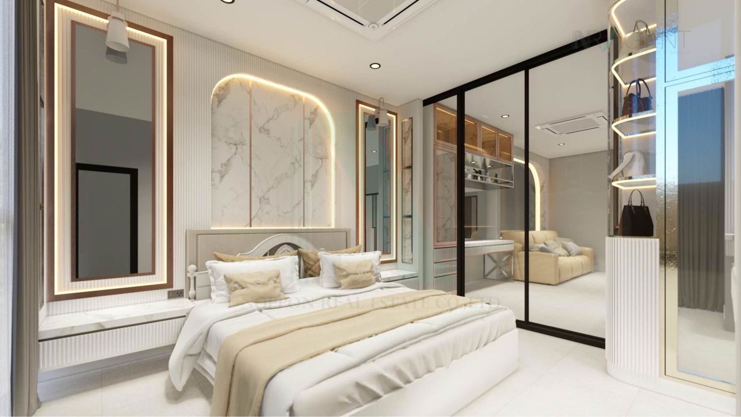 picture 🎉 For Rent Condo SUPALAI ICON SATHORN Building 1, Floor 20,1 bed room, Room size 45.00 sqm - 3/8