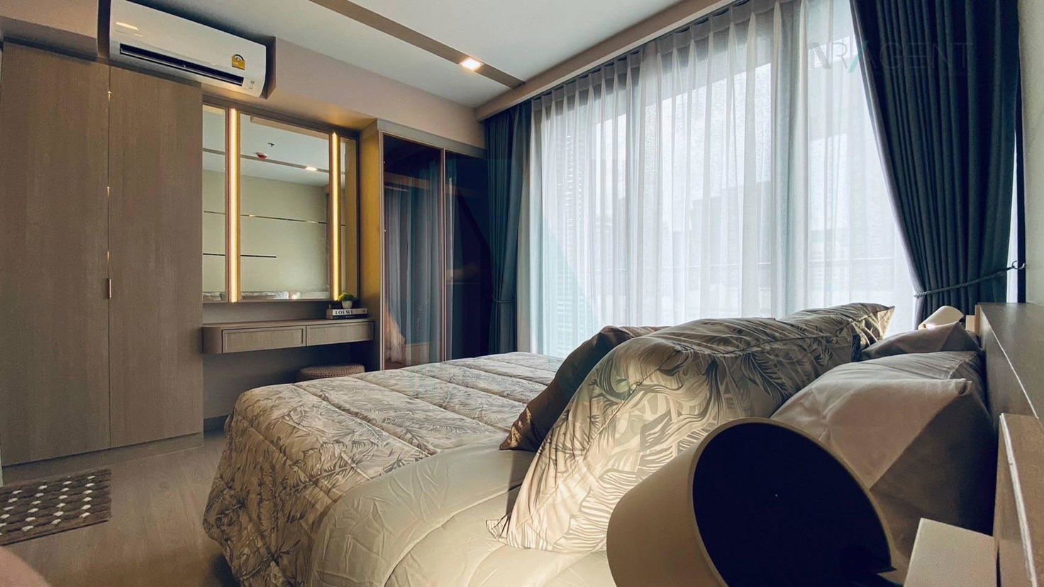 รูป ให้เช่าคอนโด วันไนน์ไฟว์ อโศก-พระราม 9 อาคาร A ชั้น 15 1 ห้องนอน ขนาด 35.00 ตรม ใกล้ เซ็นทรัล พระราม 9 - รูปที่ 5/8