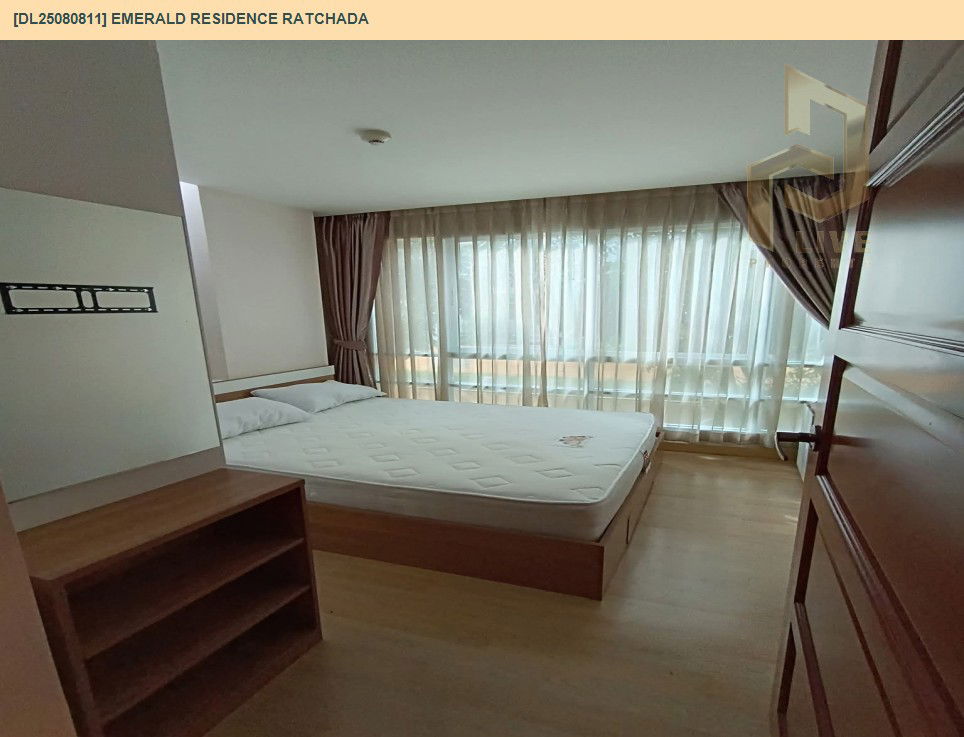 รูป DL25080811 ให้เช่าคอนโด เอมเมอรัลด์ เรสซิเดนท์ รัชดา (Emerald Residence Ratchada) ใกล้ MRT ห้วยขวาง พร้อมเข้าอยู่ โทรด่วน 0638692663 LineID @655ebbvc - รูปที่ 10/13
