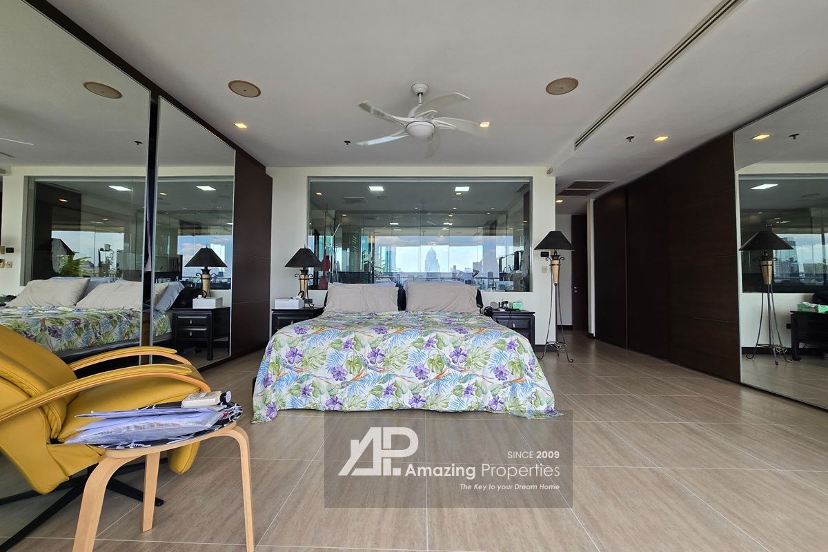 รูป Asoke Penthouse with Benchakitti Park Views - รูปที่ 12/14