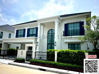 เช่าบ้านเดี่ยว สนามบินสุวรรณภูมิ : เช่า บ้านเดี่ยว 2 ชั้น เศรษฐสิริ บางนา กม.10 (แสนสิริ)