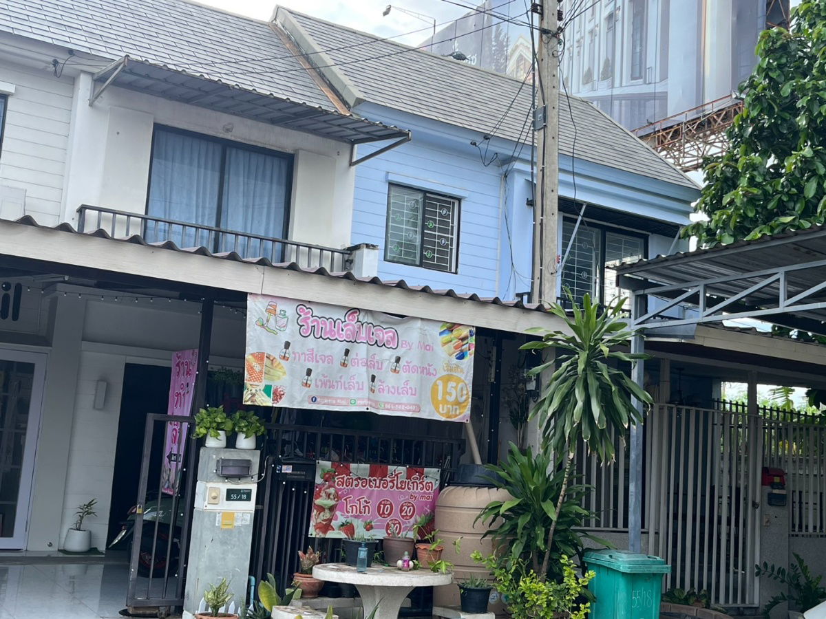 รูป ทาวน์เฮ้าส์ 2 ชั้น  โครงการ บ้านพฤกษา 40 รังสิต คลอง 3 (หลังริม) ตำบลคลองสาม อำเภอคลองหลวง (ราคาถูก! 2,100,000 บาท)   - รูปที่ 2/10