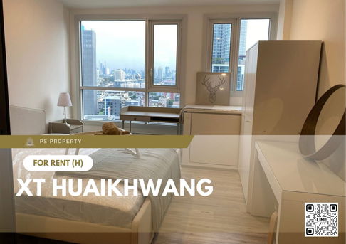 ให้เช่า 📍 XT HUAIKHWANG 📍 เฟอร์นิเจอร์ และ เครื่องใช้ไฟฟ้าครบ ใกล้ BTS ห้วยขวาง