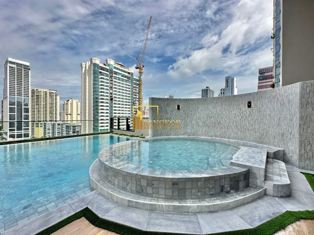 รูป Stunning 4 Bedroom Serviced Apartment in Asoke Area - BR30189SA - รูปที่ 10/27