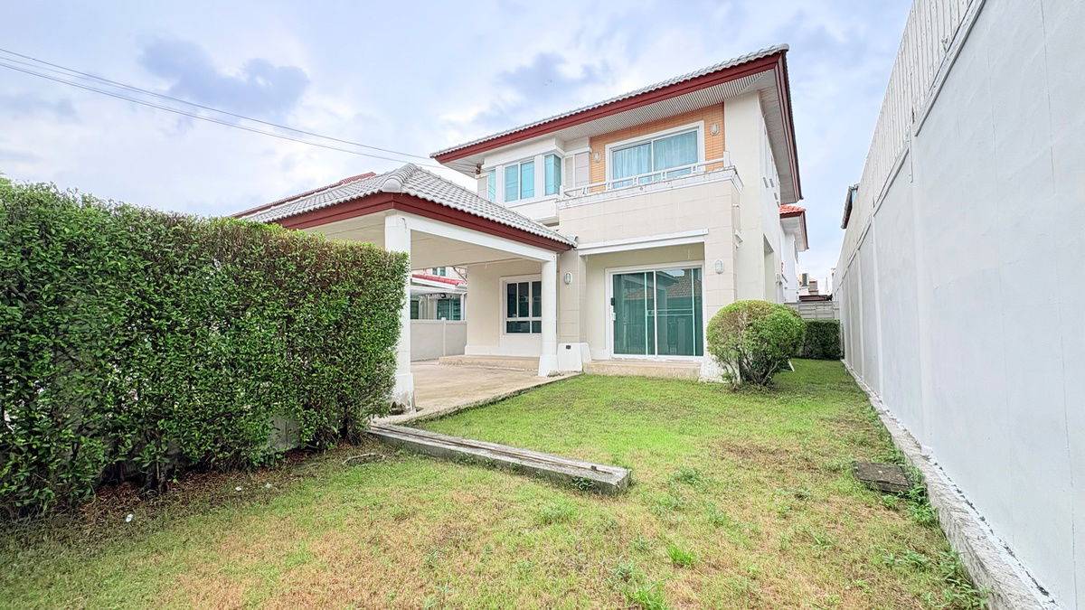 picture 🏡 Corner Single House – Ready Move In ✨Area: 62 sq.wah (≈ 248 m²) 	•	Usable area: 172 sq.m.	4 Bed | 3 Bath, Soi Ram Inthra 65, near Thanommitr Market - 2/15