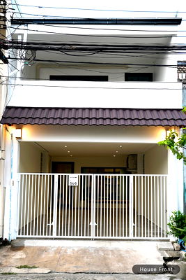 เช่าบ้านเดี่ยว MRT พระราม 9 : #st20029 ให้เช่าบ้าน  Town Home   หมู่บ้านอยู่เจริญ 29 (ซอยรัชดา18)